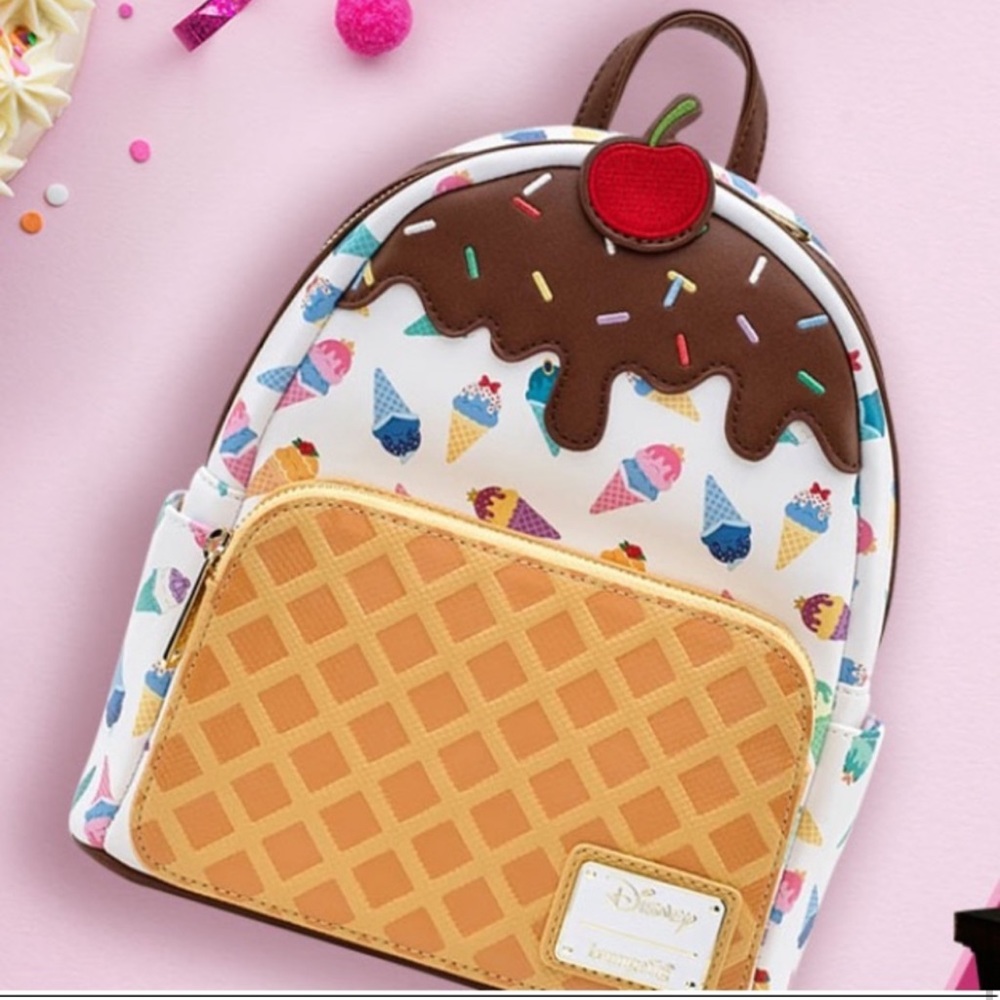 Ice Cream Princess Loungefly Backpack - Picture 2 of 7